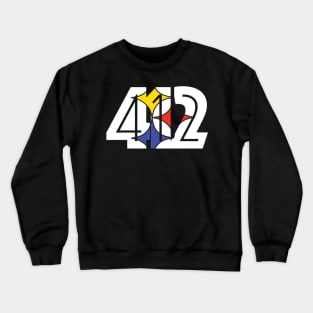 412 Pittsburgh Football Crewneck Sweatshirt